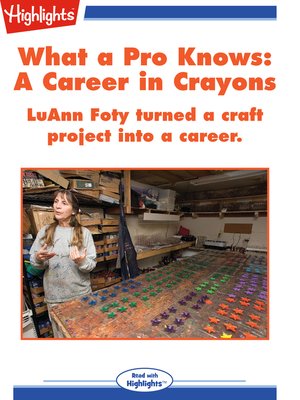 cover image of What a Pro Knows: A Career in Crayons